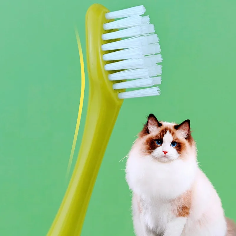 Cepillo dental para perros de doble cabezal limpieza bucal 360 grados - imagen 5
