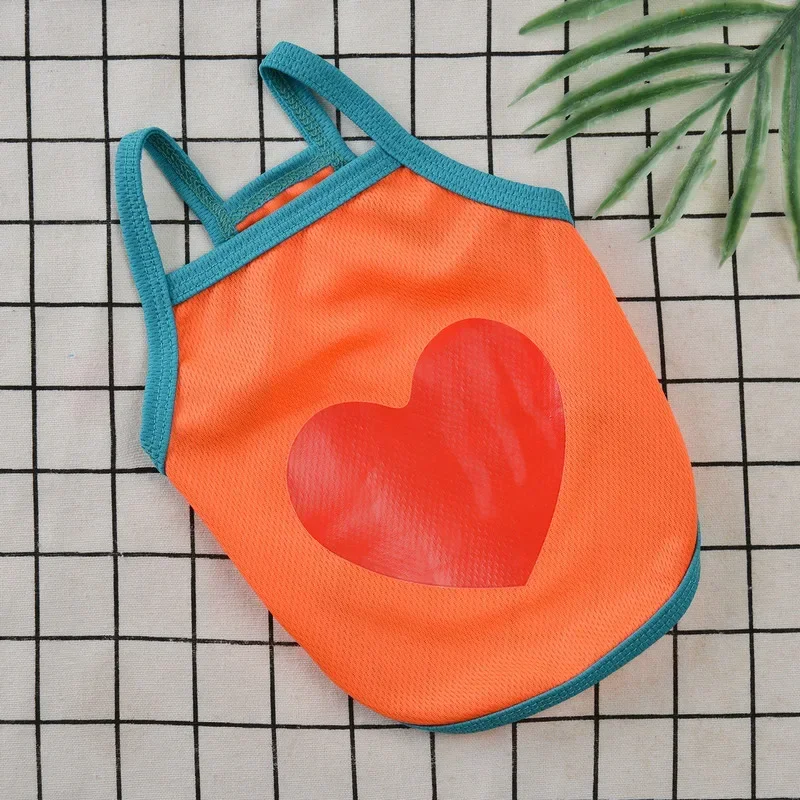 Chaleco fino y transpirable para perro, camiseta sin mangas con estampado de fruta para cachorro, gato, Chihuahua, suministros para mascotas, primavera y verano - imagen 3