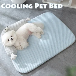 Estera fresca para perros y gatos - cama transpirable y lavable
