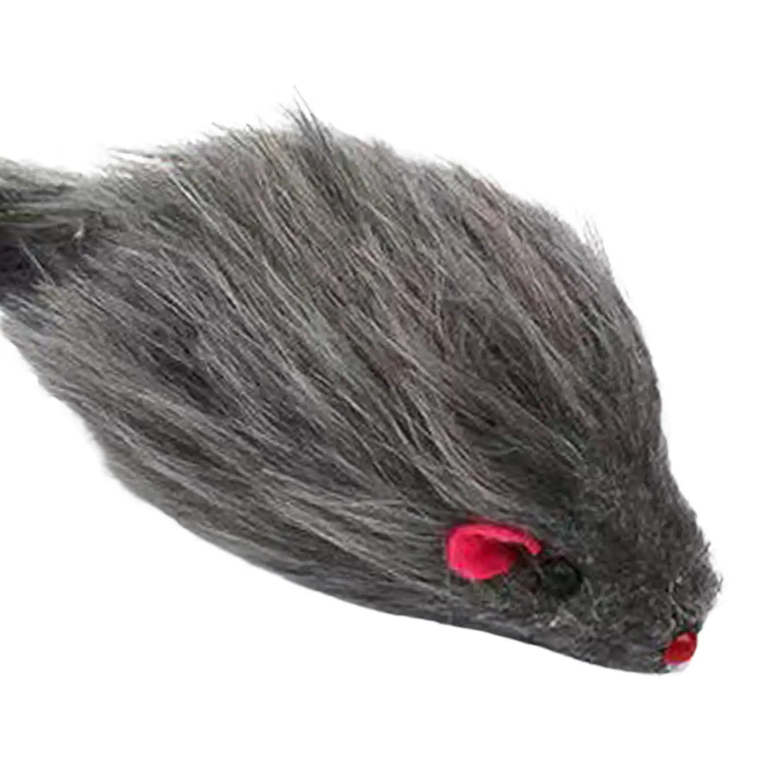 Ratón realista de peluche para juegos de rol, juguete de simulación para colección, rata, animales de peluche - imagen 5