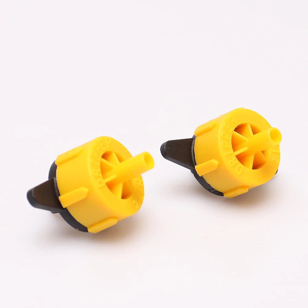 Cabezal emisor compensador de presión de flujo fijo para invernadero, 2L, 4L, 8L, planta de jardín, Micro regulador de flujo de agua, goteros de riego - imagen 4