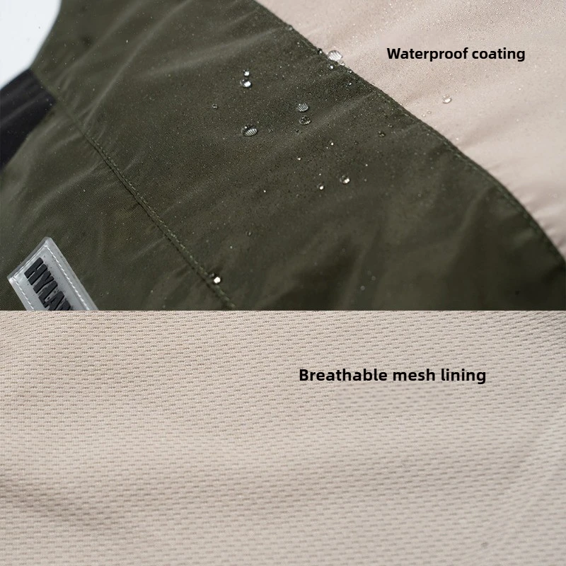 Chaqueta impermeable para mascotas, Sudadera con capucha, reflectante, transpirable, para exteriores, cómoda, impermeable a prueba de viento para perros grandes, accesorios para productos para mascotas - imagen 3