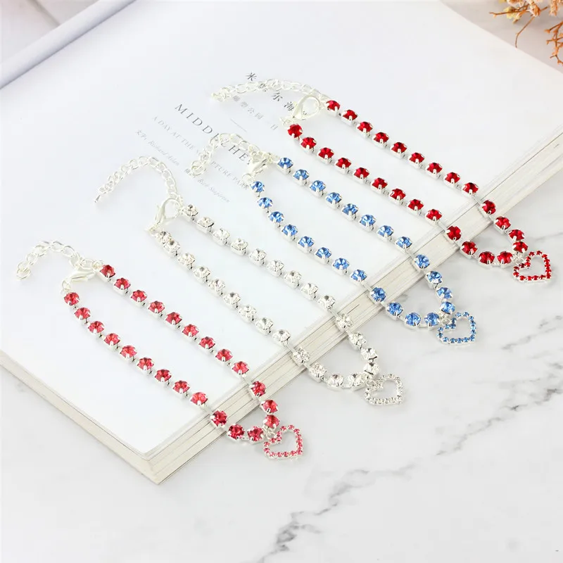 Collar de lujo para perros pequeños con colgante corazón – joya - imagen 5