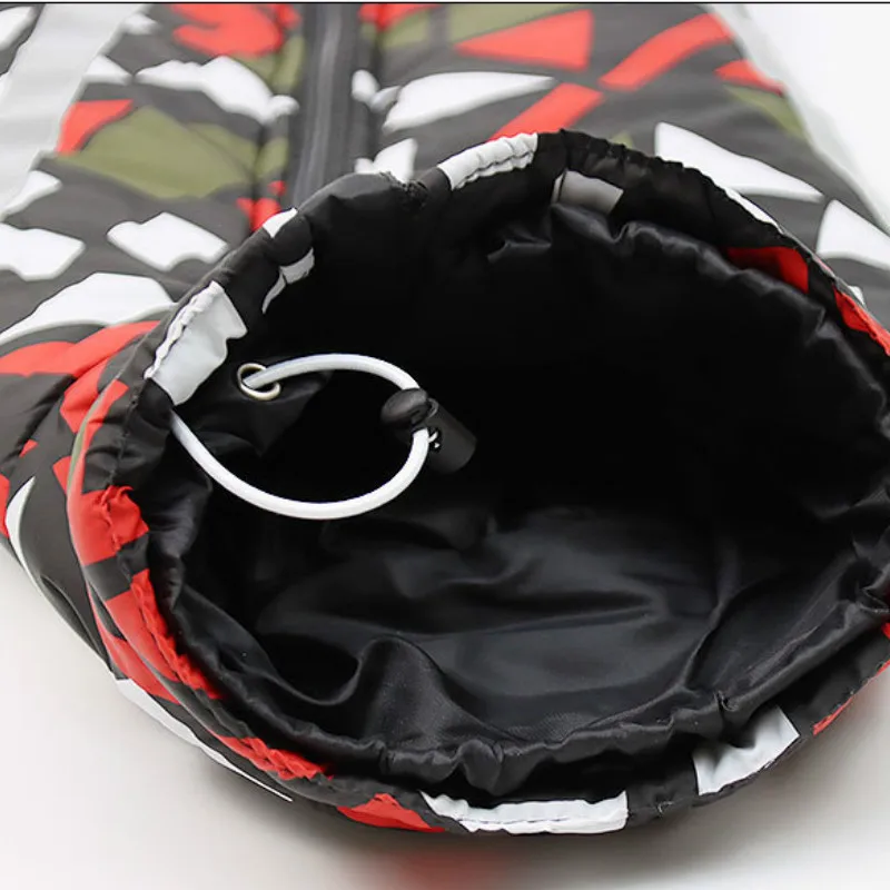 Ropa S-6XL para mascotas, abrigo reflectante de algodón PP, poliéster, cálido, impermeable, a prueba de viento, cuello alto, para Otoño e Invierno - imagen 3