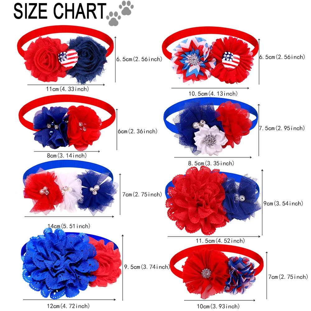 Pajaritas florales para perro (pack 20/50 uds) - imagen 2