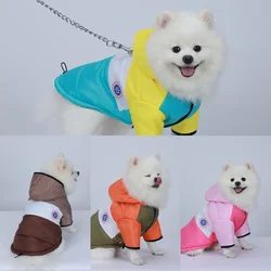 Chaqueta de invierno en algodón para gatos y perros - abrigo cálido
