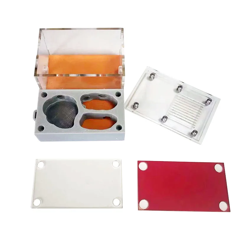 3D Acryl Ant Farm Ecological Flat Ant Nest with Feeding Area Gypsum Ant House Pet Anthill Workshop Moisturizing Water Pool New - imagen 5