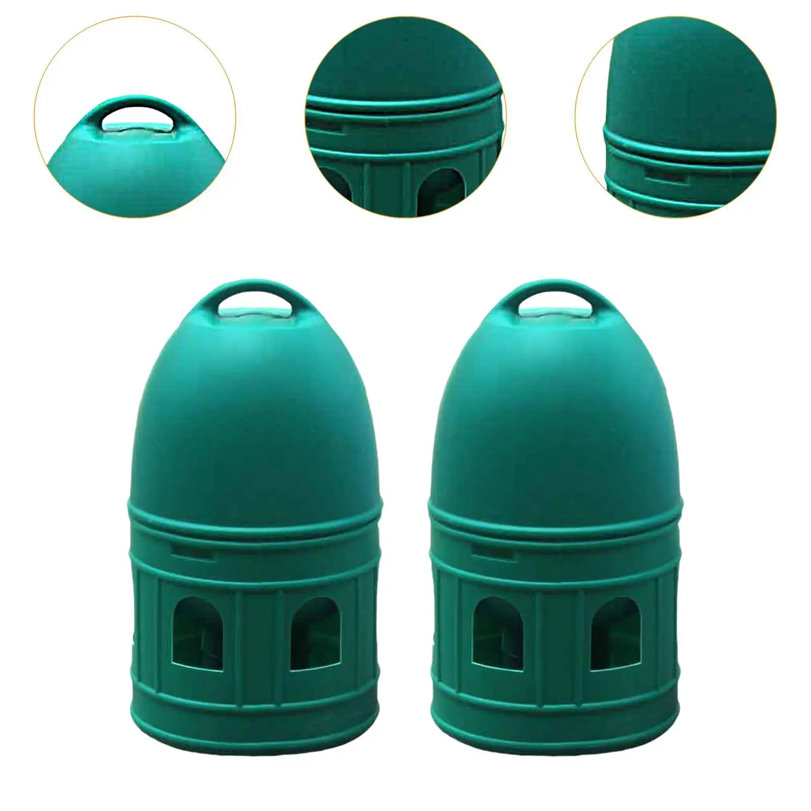 2x Pigeon Drinker Automatic Feeder 10L Watering Cup for Parrot Coop Quail