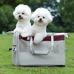 Transportín para gatos y perros pequeños, bolsa cómoda segura