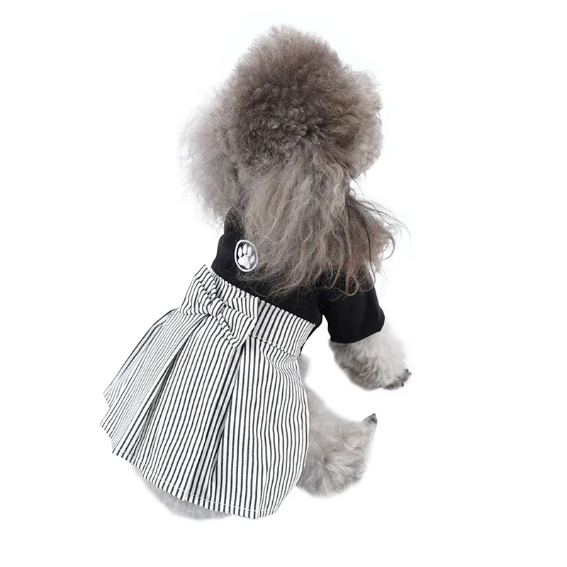 Vestido para mascotas, falda tipo kimono para perros y gatos, vestido de verano para perros y gatos, vestidos de princesa para cachorros con pajarita, abrigo para mascotas, ropa, chaqueta, producto para mascotas - imagen 5