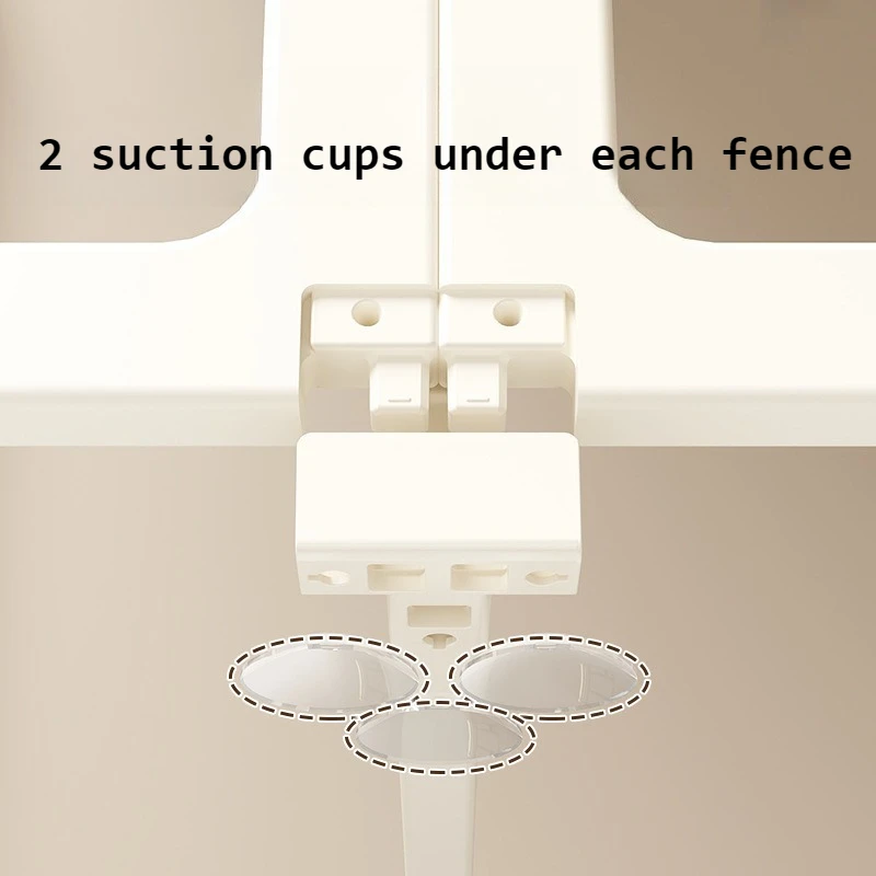 Valla para perros totalmente transparente, parque infantil acrílico para perros pequeños, caja para perros y cachorros, accesorios para cama, mascotas, gatos, perros, barrera para bebés - imagen 4