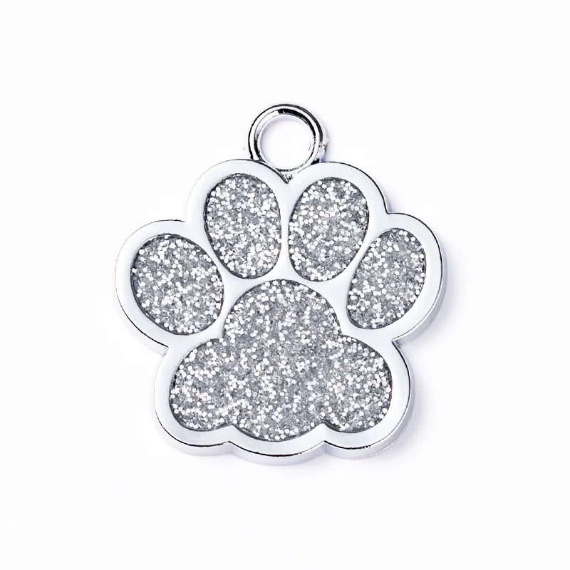 Dog paw-Silver