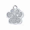 Dog paw-Silver