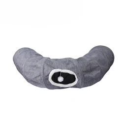 Túnel interactivo para gatos – Juguete con múltiples agujeros