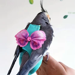Arnés decorativo con lazo para ninfas y periquitos – Sin correa