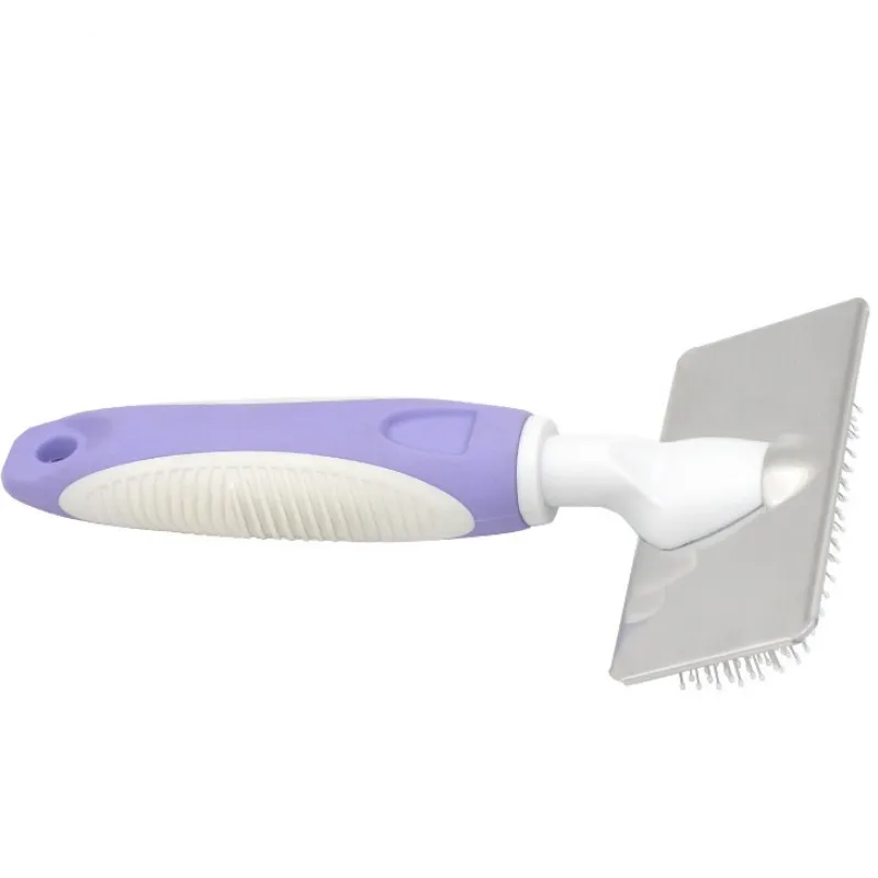 Dog Brush Pet Hair Remover Massage Dog Hair Brush Stainless Steel Combs for Cats Cleaning Tools Pet Grooming Dogs Accessories - imagen 4