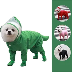 Chubasquero impermeable para perros con capucha - todas las tallas