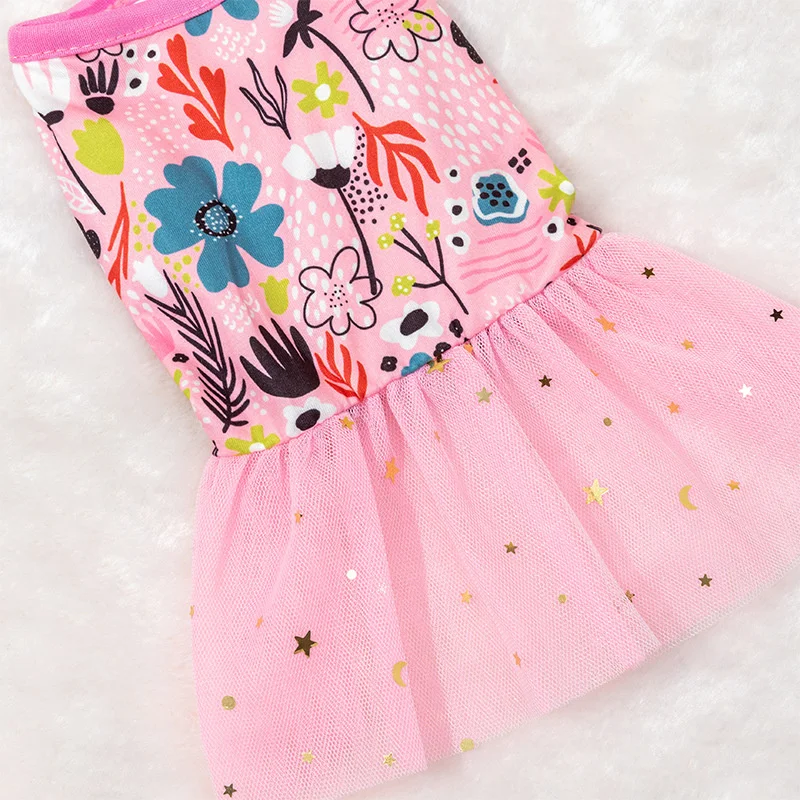 Vestido verano para Chihuahuas y Bulldog Francés - Ropa perros pequeños - imagen 4