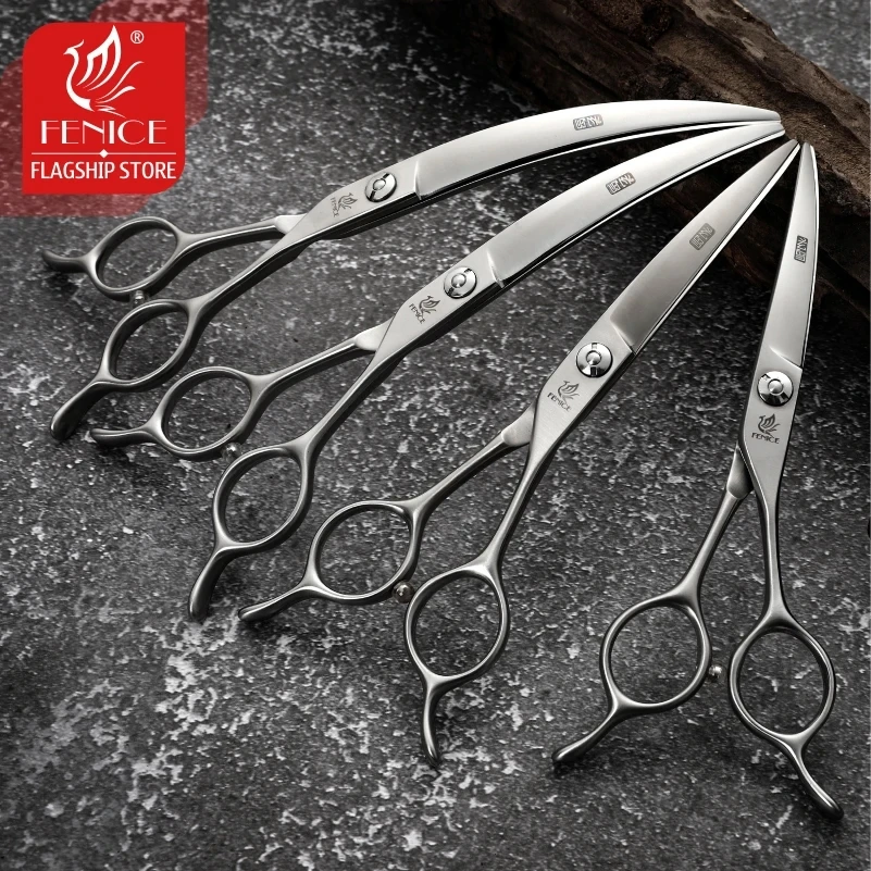 Tijeras curvas de peluquería para perros - Corte preciso y cómodo - imagen 5