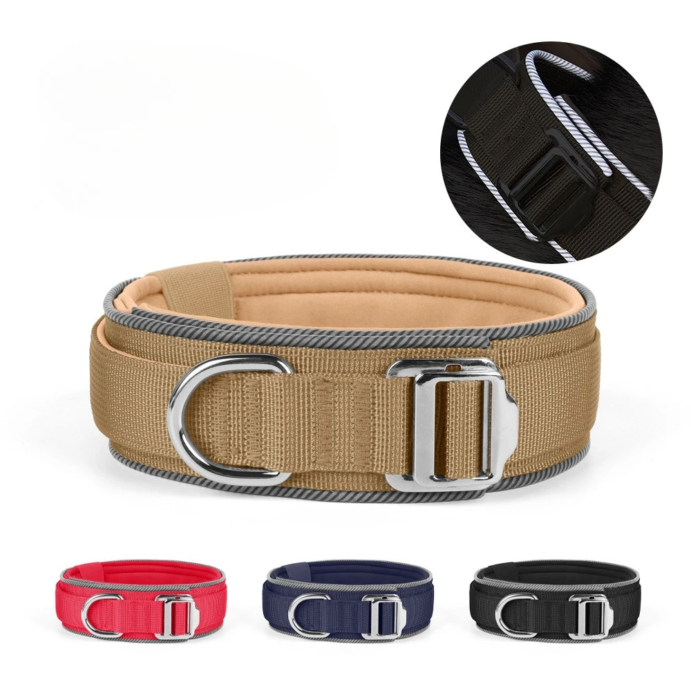 Collar táctico reflectante para perros grandes de entrenamiento - imagen 2
