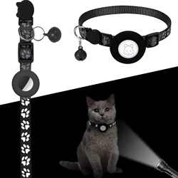 Funda AirTag con collar reflectante para gato y perro
