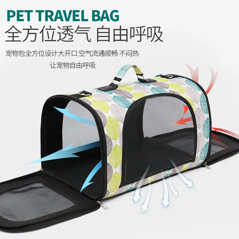 Nueva bolsa para gatos, cabina de línea aérea, bolsa plegable portátil para mascotas, bolsas de viaje portátiles para perros y gatos - imagen 4