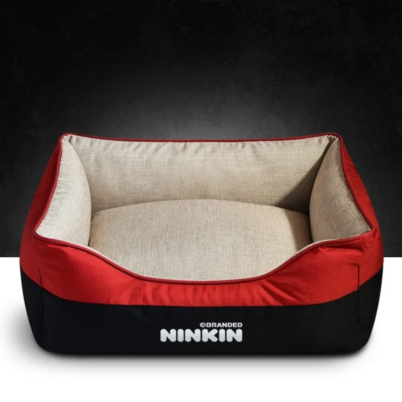 Cama con funda lavable para perros pequeños y gatos - imagen 2