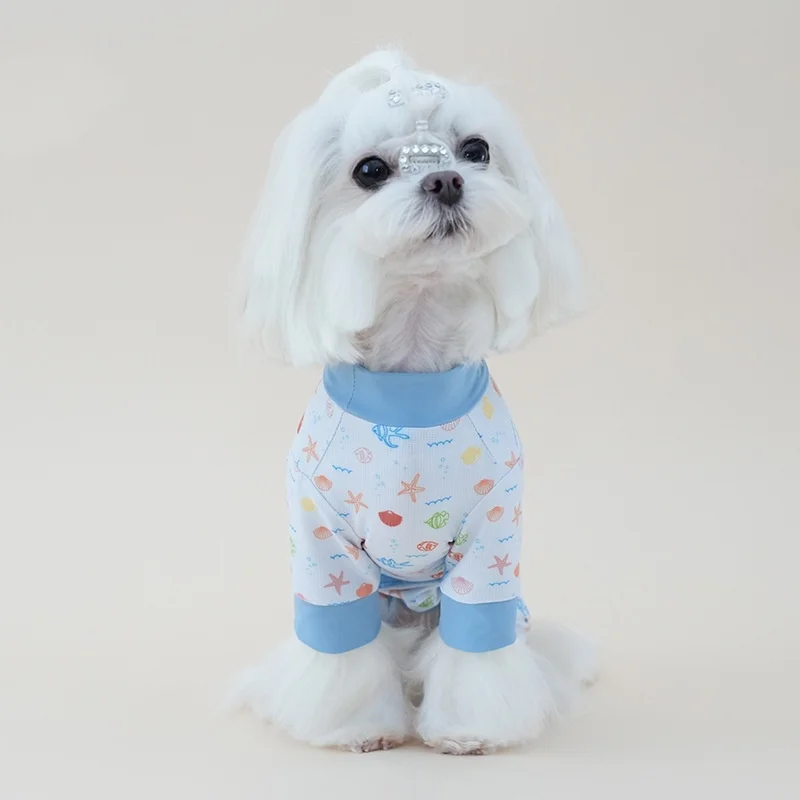 Pijama para perros pequeños y medianos de algodón suave - imagen 4