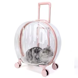Maleta de viaje para perros y gatos – Con ruedas y aprobada aerolíneas
