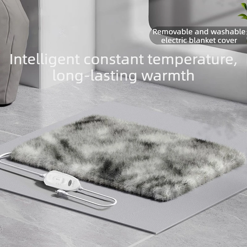 Manta eléctrica impermeable para perros y gatos con funda lavable
