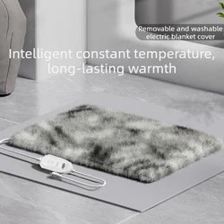 Manta eléctrica impermeable para perros y gatos con funda lavable