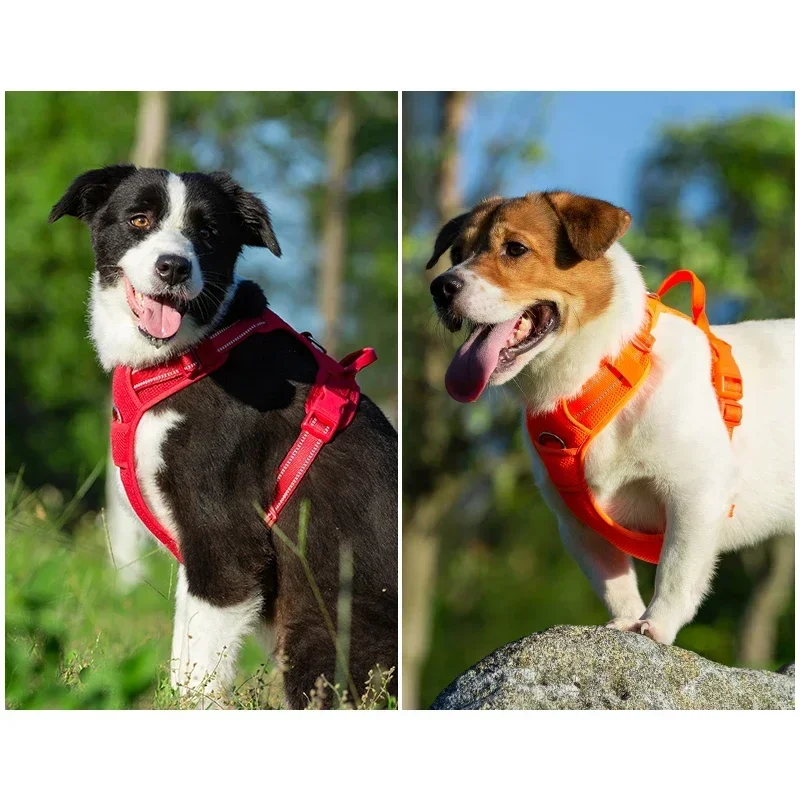 TRUELOVE Pet Harness Nylon Reflective Comfortable and Breathable Explosion-proof Small Medium Large Outdoor Camping HP5652 - imagen 3