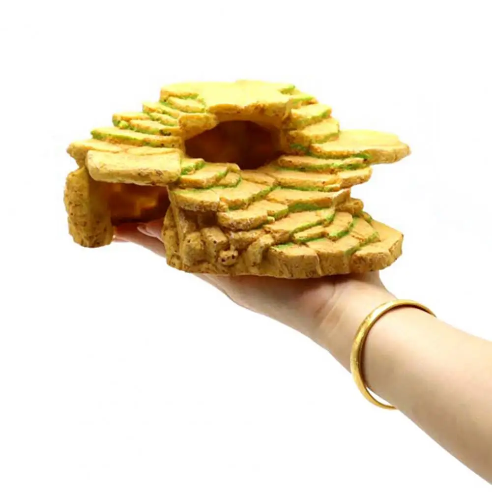 Tanque de peces terraza libre de contaminación tortuga escalada roca tortuga escalada escalera roca - imagen 5