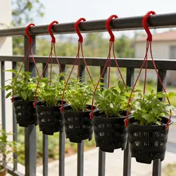 Maceta colgante transpirable para orquídeas – ideal en hogar