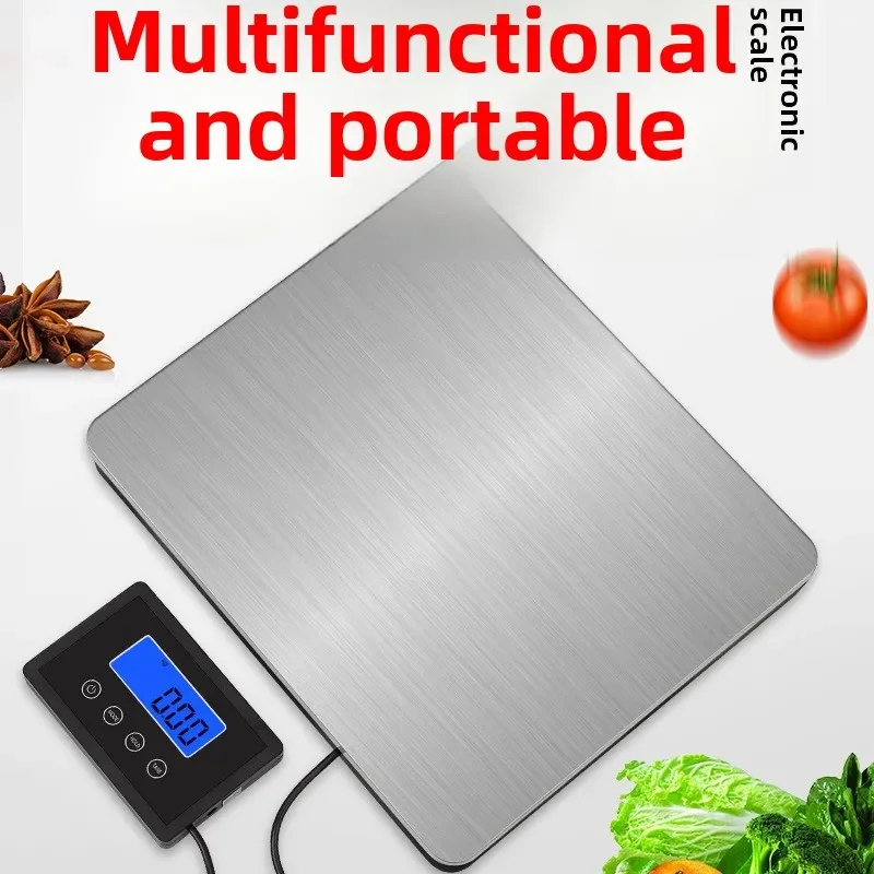 Báscula electrónica para mascotas de alta precisión, báscula de mesa de logística portátil de 180kg, báscula electrónica para paquetes de peso para mascotas - imagen 3