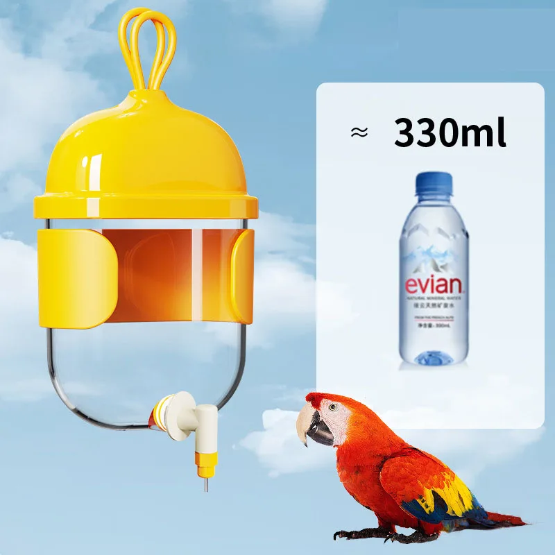 Bebedero antiderrames para aves: pinball para loros y periquitos - imagen 3