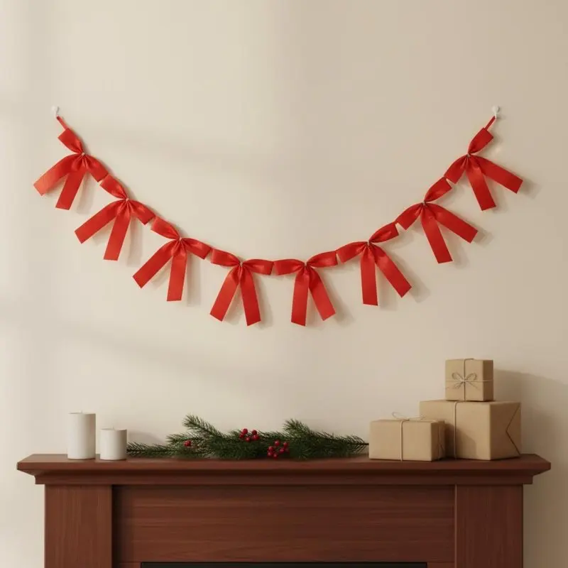 Cinta decoración navideña reutilizable para gatos en casa - imagen 3