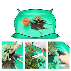 Alfombrilla impermeable reutilizable para trasplantar plantas