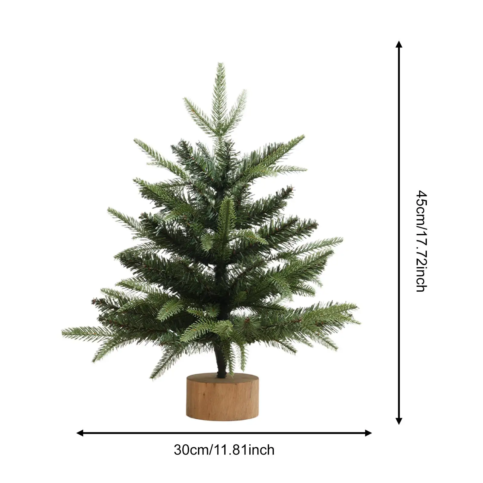 Desktop Christmas Tree Decoration Simulated Xmas Tree for Desk Artificial for Festive Fireplace Party Supplies Office Bedroom