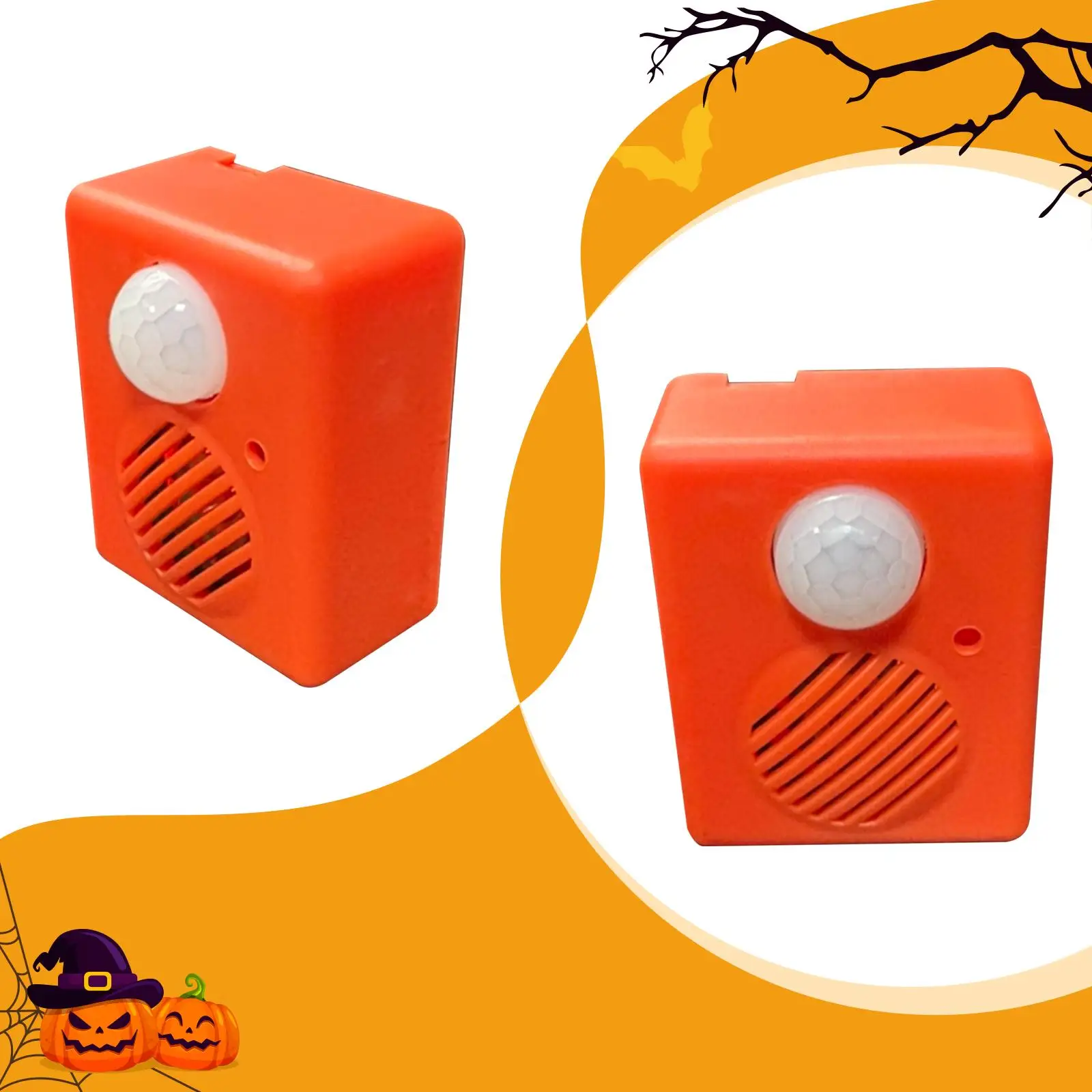 2x sonido de Halloween sonido de miedo divertido decoración de Halloween altavoz de grito - imagen 5