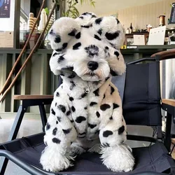 Chaqueta polar invierno para Schnauzer y Westie