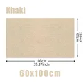 Khaki 60x100cm