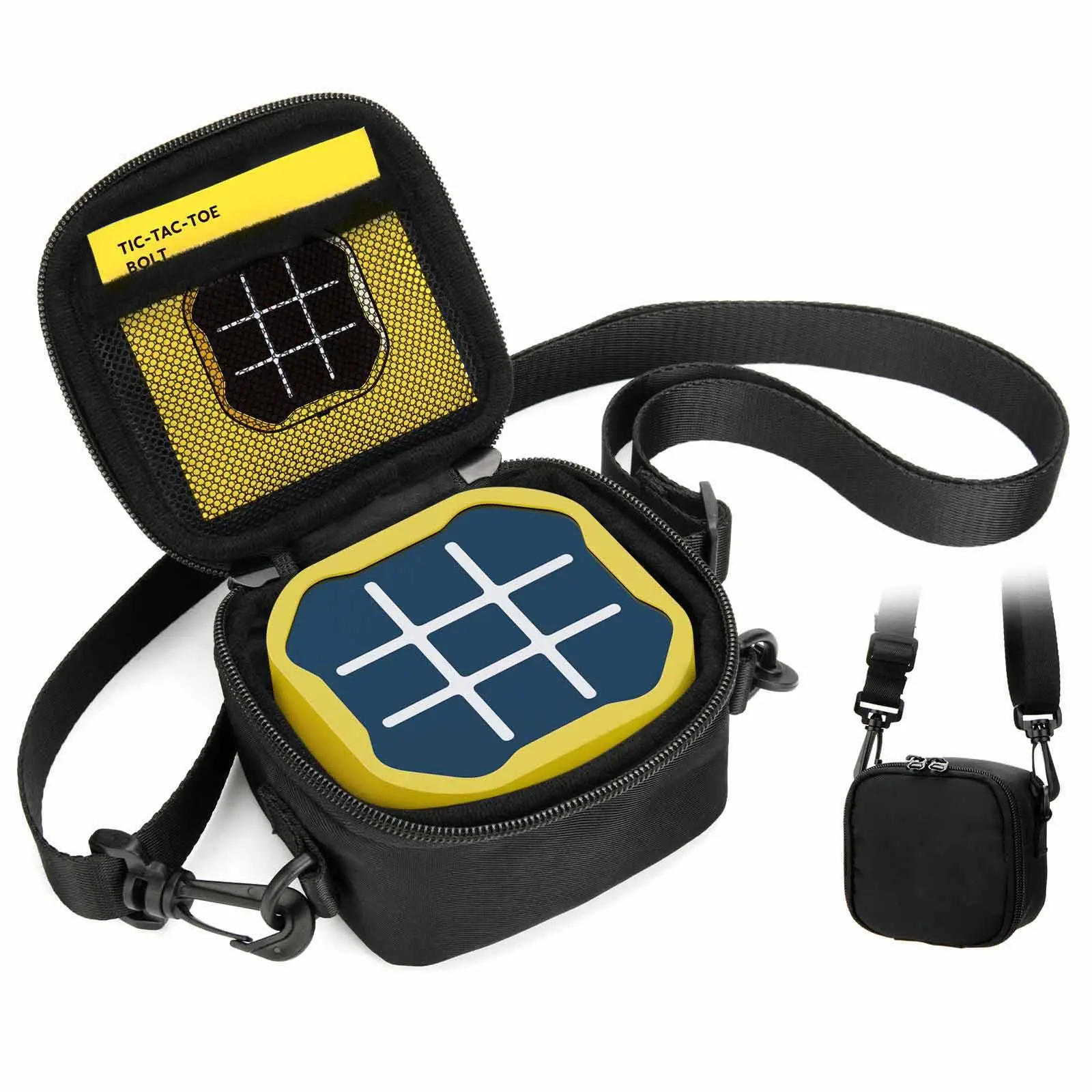 Sqaure Toe Storage Bag Carry Case Convenient Practical Compact Dustproof Puzzle Game Console Organizer Holder Box for Travel