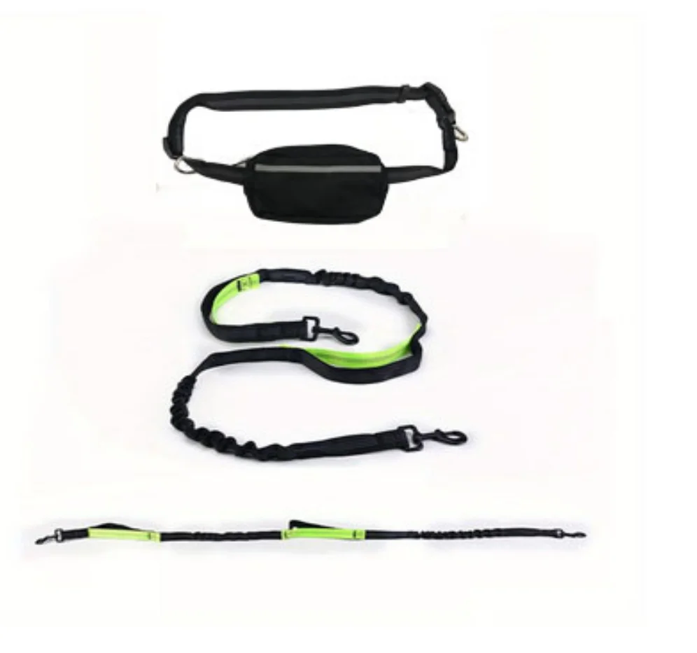 Conjunto de Collar y correa para perro, accesorios para correr, caminar, traje de manos libres reflectante, suministros para mascotas para perros - imagen 3