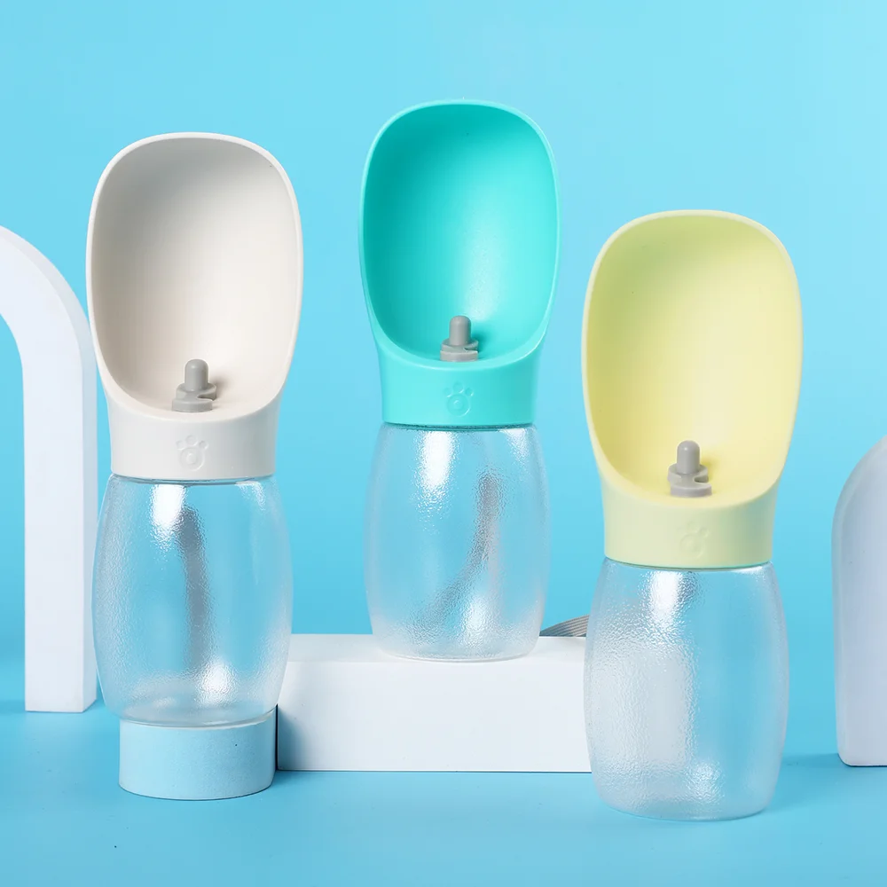 Portable Dog Water Bottle Small Large Dogs Cats Leakproof Drinking Bowl Outdoor Walking Cat Pet Water Dispenser Bulldog Supplies - imagen 3