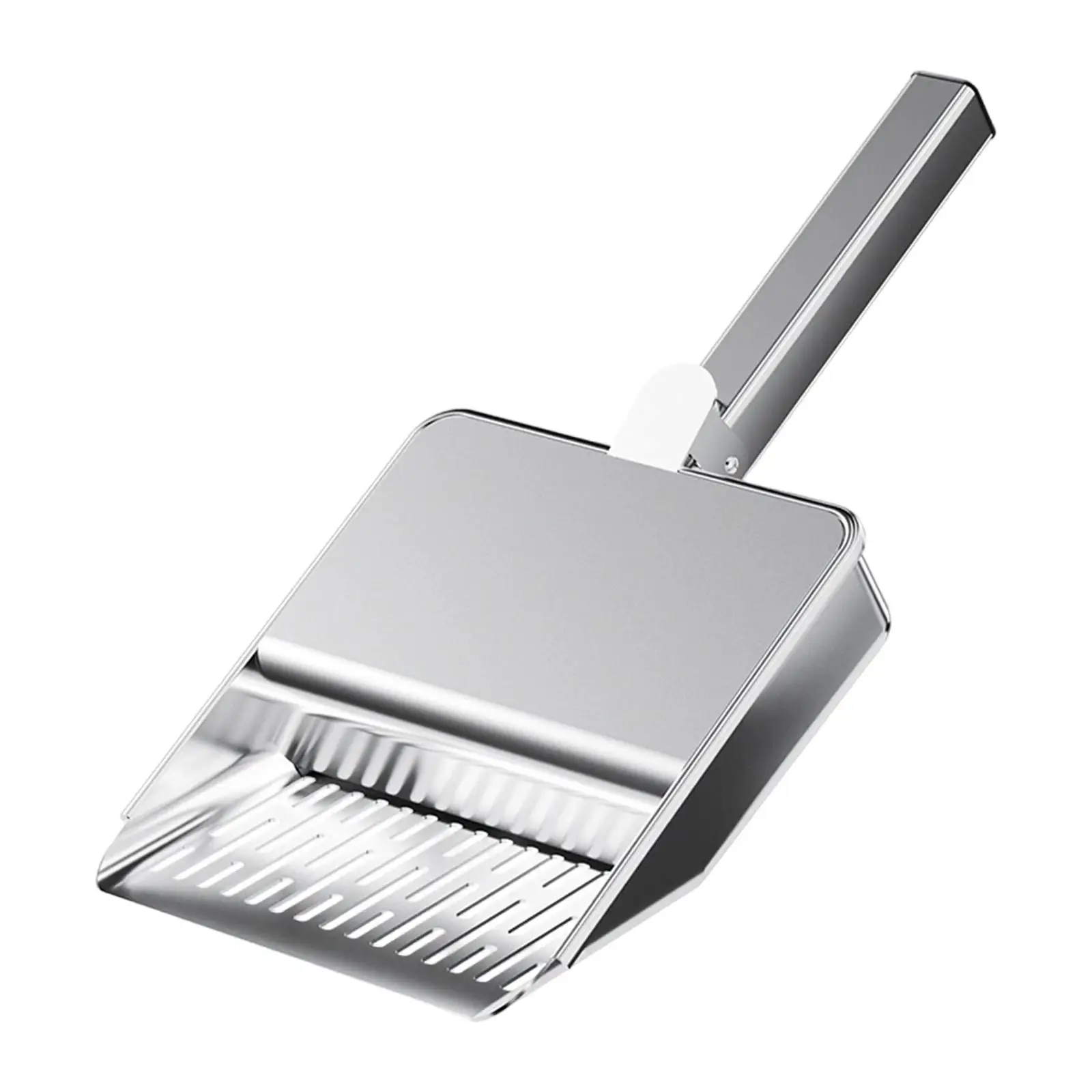 Pala para arena para gatos, pala tamiz de arena, caja de arena para mascotas, tapa integrada para playa - imagen 4