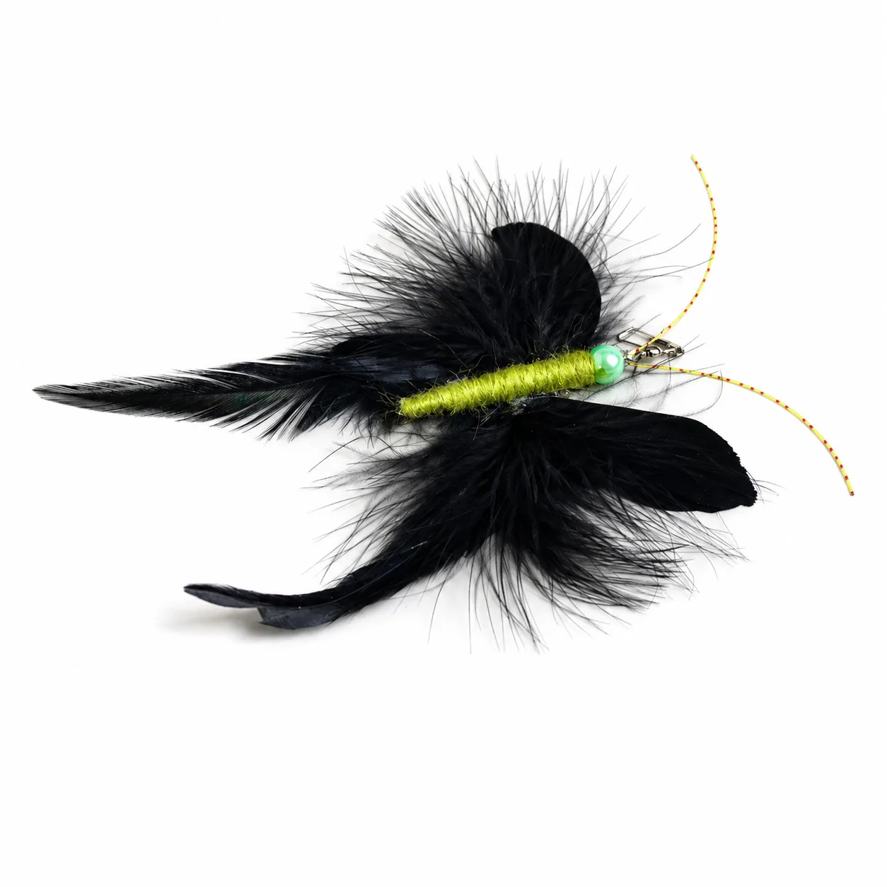 Repuesto varita interactiva para gatos: plumas mariposa cola fénix - imagen 3