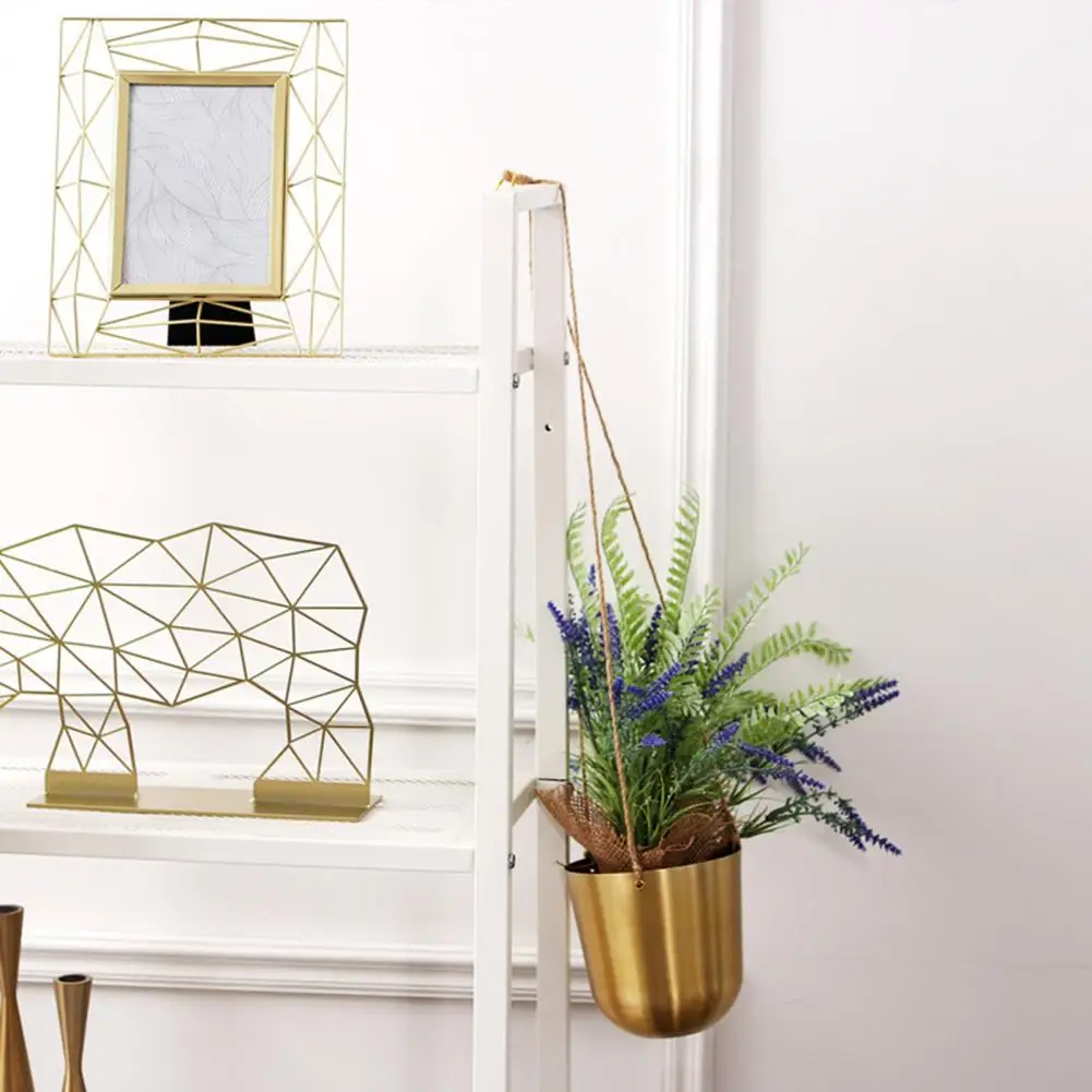 Soporte para plantas de superficie lisa, maceta colgante para jardín, bricolaje - imagen 3