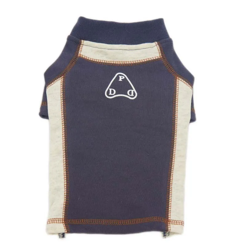 Pet Autumn and Winter Color Blocking Patchwork Sweatshirt Schnauzer Teddy Base Shirt Cute T-shirt Dog Clothes for Small Dogs - imagen 5