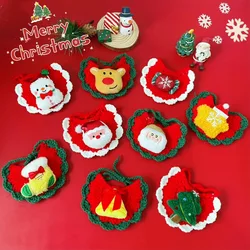 Babero Antibaba Felpa Navideño Papá Noel para Perro y Gato